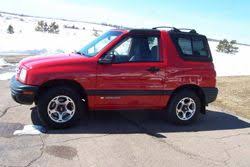 Chevrolet Tracker Hardtop 2 Piece Removable Fiberglass Chevy Tracker Top
