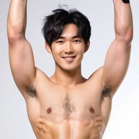 Asian Guy with Hairy Armpits | Stable Diffusion Online