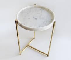Oliver Marble Tray Side Table Brass Designer Side Tables From Evie Group All Information High Resolution Imag Side Table Furniture Side Tables Tray Table