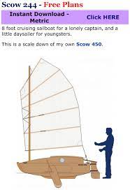 Scow 244 Free Plans Clipular Png 643 940 How To Plan Free Plan Build Your Own Boat