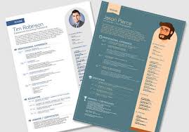 13 Desain Template Resume Atau Curriculum Vitae Gratis Siap Pakai