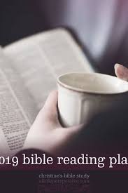 2019 Bible Reading Plan