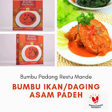 Resep gulai asam padeh khas padang. Restu Mande Bumbu Gulai Ikan Asam Padeh Restu Mande 150gr Shopee Indonesia