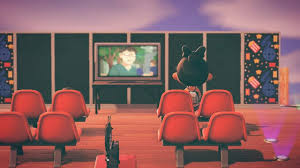 Outdoor Cinema Animal Crossing Movie New Animal Crossing Animal Crossing Qr