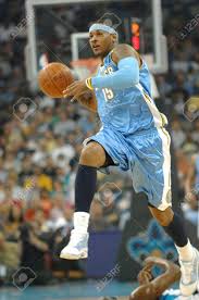 • young nuggets melo hit differently. Carmelo Anthony Of The Denver Nuggets Runs Down The Court With Stock Photo Picture And Royalty Free Image Image 24617856