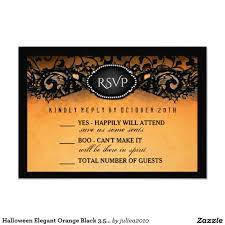 Create Your Own Invitation Zazzle Com Rsvp Wedding Cards Wedding Rsvp Halloween Wedding Invitations