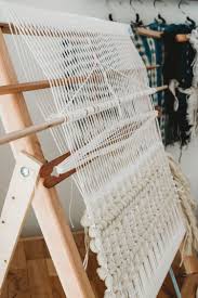 Loom Heddle Class How To Add A Heddle To Any Loom Hello Hydrangea Weaving Tutorial Diy Weaving Weaving Loom Diy