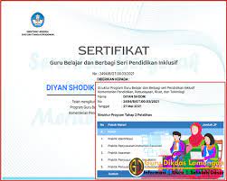 (d) mempastikan 13.0 rumusan cadangan/garis panduan ini adalah satu usaha untuk melihat pelaksanaan program pendidikan inklusif (ppi) murid berkeperluan khas. Sertifikat 32 Jam Tahap 2 Pelatihan Pendidikan Inklusif Terbit Begini Cara Unduhnya