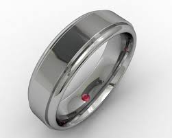 Men S Hidden Ruby Wedding Ring Imagesjewelers Customjewelry Weddingring Mensring Ruby Custom Mens Wedding Rings Mens Wedding Rings Ruby Wedding Rings