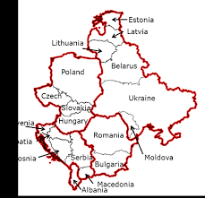 This map shows how eastern europe once looked. Map Of The Central And Eastern European Countries And Four Sub Regions Download Scientific Diagram