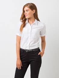Black And White Shirt Womens Women S Campbell 3 4 Sleeve Shirt White Collar Shirts Women Black Shirts Women Skirt And Sneakers