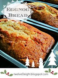 Eggnog Quick Bread Holiday Baking Food Christmas Cooking