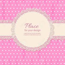 Tons of awesome baby shower wallpapers to download for free. Retro Background With Lace And Polka Dot Wallpaper Baby Shower Royalty Free Cliparts Vectors And Stock Illustration Image 45243666