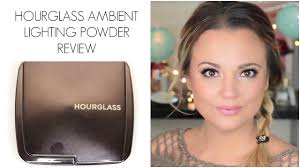 Hourglass Ambient Lighting Powder Review And Demo Misstango2 Youtube
