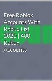 Free Roblox Accounts With Robux List 2021 400 Robux Accounts - Free Roblox Accounts With Robux 2021 List Roblox Accounts And Passwords Roblox Accounting Free Money Hack