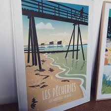 Direction La Cote De Jade Nouvelle Affiche Dans La Collection Les Pecheries Les Vacances Approch En 2020 Les Moutiers En Retz La Bernerie En Retz Grandes Vacances