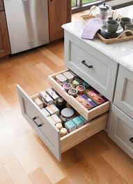 The face of the drawer is only attatched to the hidden drawer. Pin On Kitchen Pantry Ideas