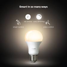 Philips Hue White A19 60w Equivalent Led Smart Bulb Starter Kit 4 A19 White Bulbs And 1 Hub Compatible With Amazon Alexa Smart Bulb Hue Philips Led Smart Bulb