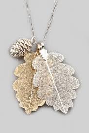 Ana Jewellery Oak Yapragi Kolye Lidyana Com Kolyeler Taki Kadin