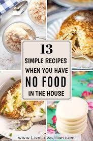 13 Easy No Food In The House Recipes This Working Mom Life Food Recipes Yummy Dinners