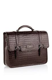 Boss Solitaire Crocodile Embossed Leather Messenger Bag With Detachable Shoulder Strap Brown Fr Best Leather Backpack Vintage Leather Messenger Bag Leather