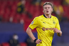 Mateu morey (borussia dortmund) is shown the yellow card for a bad foul. Manchester City Could Waive Jadon Sancho Sell On Percentage To Sign Erling Haaland Report Bitter And Blue