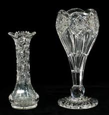 The libbey family was already manufacturing glass in the late 1700s and is credited with introducing the design presents very finely cut flowers all over the glass surface. 4 Cut Glass Libbey Vase Clark Jug Tyg Compote Jun 04 2016 Humler Nolan In Oh