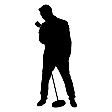 singer silhouette transparent png svg vector file singer silhouette transparent png