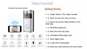 Popular camera doorbell motion detect of good quality and at affordable prices you can buy on aliexpress. Wireless Doorbell With 1080p Hd 1mp Camera Night Vision Two Way Audio Video Doorbell V5 Oem Gadget Mou