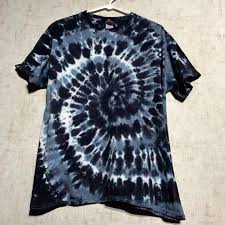 Black And White Tie Dye T Shirt Pin On Products