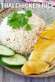 Thai Chicken Rice El Mundo Eats Recipe Easy Asian Recipes Chicken Rice Thai Chicken