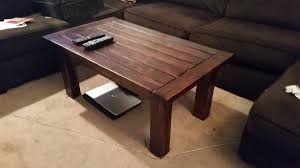 This storage coffee table and stools. Tryde Coffee Table Ana White