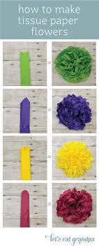 Then use those flowers to make some fun kissing balls. How To Make Tissue Paper Flowers Four Ways Tissue Paper Flowers Paper Flower Tutorial Paper Flowers