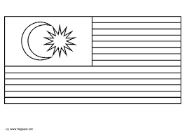 The malaysian flag is based on the east india company's flag which existed with the stripes and canton. Malvorlage Malaysia Kostenlose Ausmalbilder Zum Ausdrucken Bild 6296