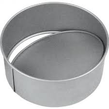 Patisse Round Extra Deep Cake Pan With Removable Bottom 7 7 8 Silver Tops Metallic Colors Cake Pans