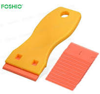 Foshio Razor Blade Scraper Cleaning Tool For Oven Glass Top ...