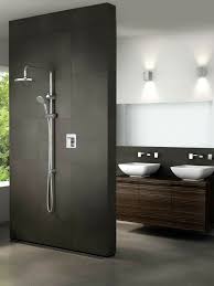 Very Nice Dark Accents Http Walkinshowers Org Best Shower Systems Buying Guide Html Modern Bathroom Modern Bathroom Design Bathroom Design