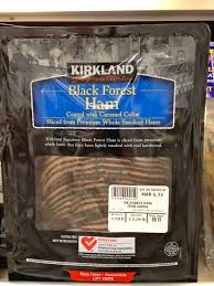 Kirkland Signature Sliced Meat Sliced Meat Smoked Ham Black Forest Ham