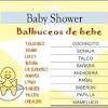 Otro gran clásico para baby shower muy divertido. 1