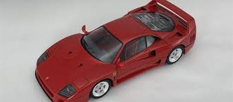To eliminate unnecessary weight, designers opted to forgo many typical additions to the interior. Ferrari F40 Tamiya Scale Importnut Net