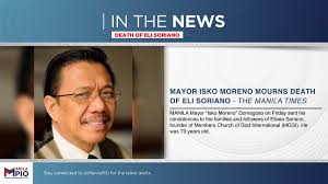 Celia domingo, mother of ashley gomez (screen name), who hails from tondo, manila. Isko Moreno Domagoso On Twitter In The News Manila Mayor Isko Moreno Domagoso On Friday Sent His Condolences To The Families And Followers Of Eliseo Soriano Founder Of Members Church Of God