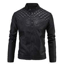 Vintage Leather Angel Wing Cruiser Motorcycle Jacket For Men Cruiser Jackets Cruiser Black Xxl Helm Leather Jacket Men Leather Jacket Style Quilted Jacket Men