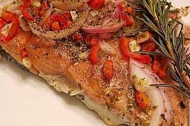 Feuriger Fisch Aus Dem Backofen Rezept In 2020 Rezepte Kochrezepte Und Fisch Im Backofen