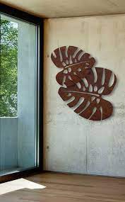Philodendron Wall Art Chroma Studio Metal Tree Wall Art Outdoor Metal Wall Art Metal Wall Art