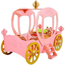 Create more play space with a bunk bed or trundle bed with storage drawers. Princess Carriage Toddler Car Bed Overstock 21944739