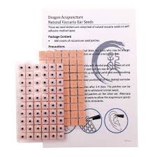 Dragon Acupuncture Vaccaria Ear Seeds 600 Counts Refill Pack