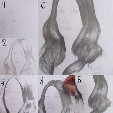 How To Draw Hair Step By Step Image Guides How To Draw Hair Step By Step Hairstyles Drawings
