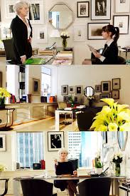 Miranda Priestley Anna Wintour S Office Vogue Home Chic Office Space Chic Workspace
