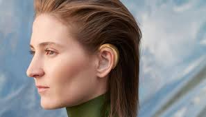 H (Earring); the 3D printed hearing aid jewellery