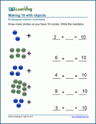 You are free to share your thought with us and our readers at comment box at last part of the page, also, you can broadcast. Making Ten With Pictures Worksheets For Preschool And Kindergarten K5 Learning